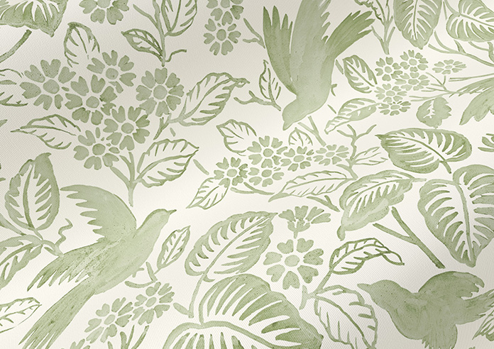 Hollies, Pale Green - Twist&Fit Roller Blind - Image 4
